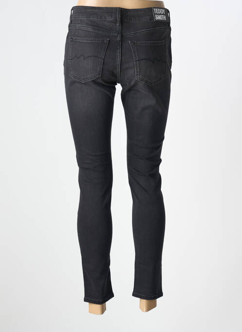 Jeans skinny noir TEDDY SMITH pour femme