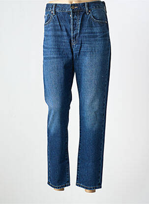 Jeans coupe droite taille haute taille haute bleu NAGEV femme