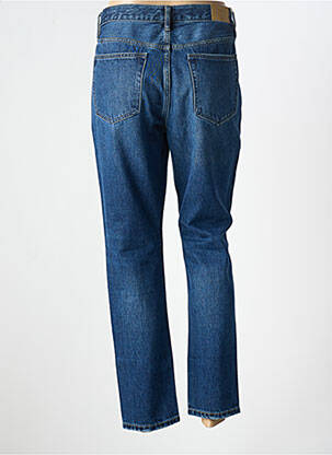 Jeans coupe droite taille haute taille haute bleu NAGEV femme