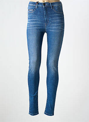 Jeans skinny taille haute taille haute bleu DONOVAN femme