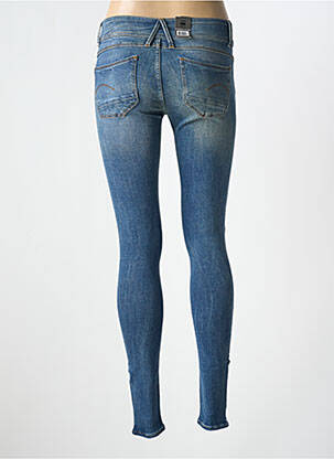 Jeans skinny stretch taille basse bleu G STAR femme
