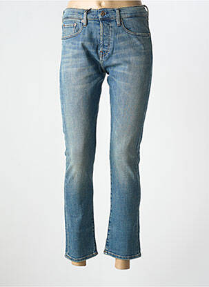 Jeans coupe slim stretch taille normale bleu TEDDY SMITH femme