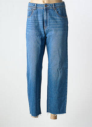 Jean coupe mom poches taille haute bleu REIKO femme