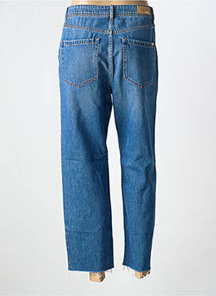 Jean coupe mom poches taille haute bleu REIKO femme