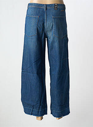 Jeans coupe large stretch taille haute bleu SCHOOL RAG femme