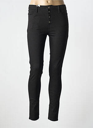 Jeans skinny taille haute taille haute noir TEDDY SMITH femme
