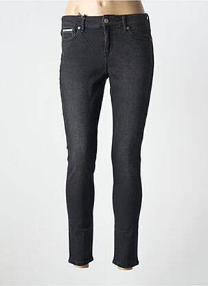 Jeans skinny taille normale taille normale noir TEDDY SMITH femme