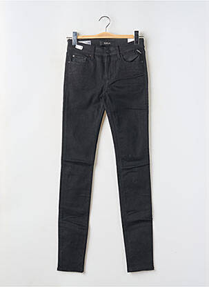 Jeans skinny taille normale taille normale noir REPLAY femme
