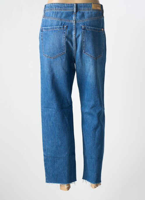Jean coupe mom poches taille haute bleu REIKO femme