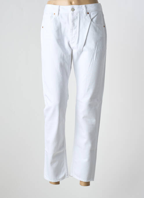 Jean coupe Mom blanc REIKO pour femme