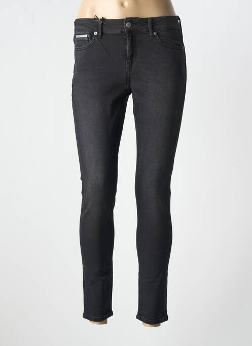 Jeans skinny noir TEDDY SMITH pour femme