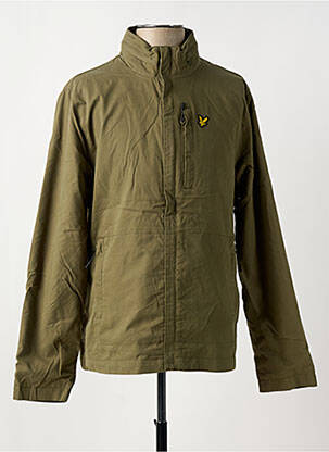 Coupe-vent poches a capuche vert LYLE & SCOTT homme