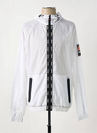 Coupe-vent poches a capuche blanc ELLESSE homme