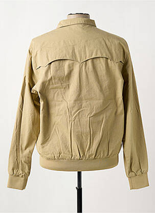 Blouson finition intérieure doublure imprimée beige FRED PERRY homme
