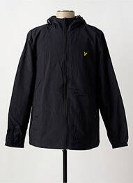 Coupe-vent poches a capuche noir LYLE & SCOTT homme