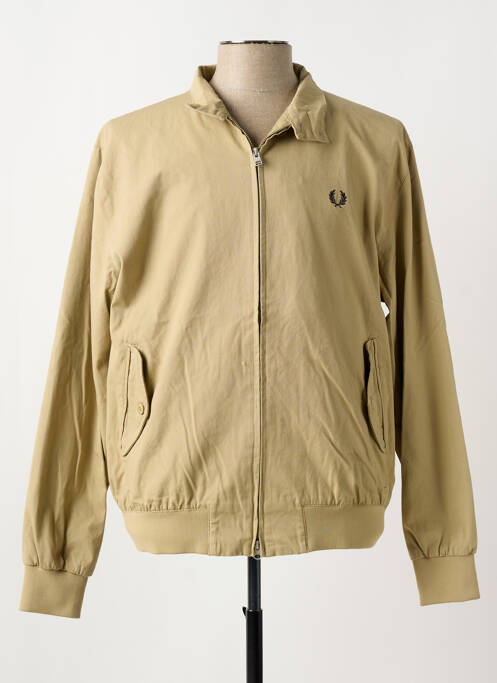 Blouson beige FRED PERRY pour homme
