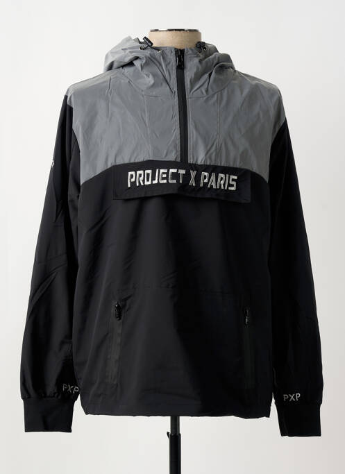 Coupe-vent noir PROJECT X pour homme