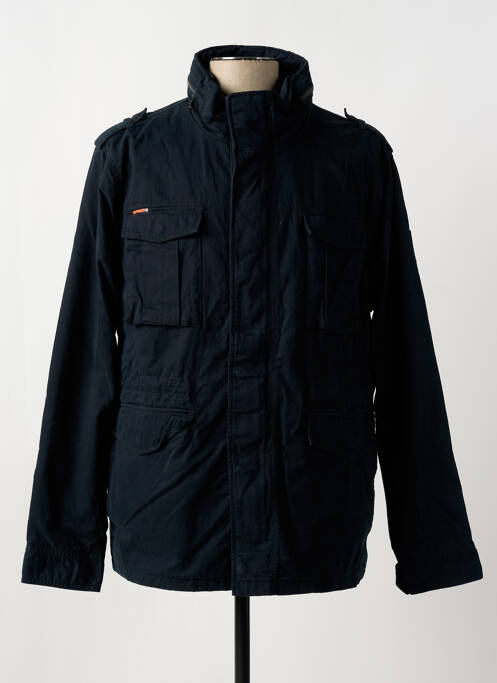 Parka bleu SUPERDRY pour homme