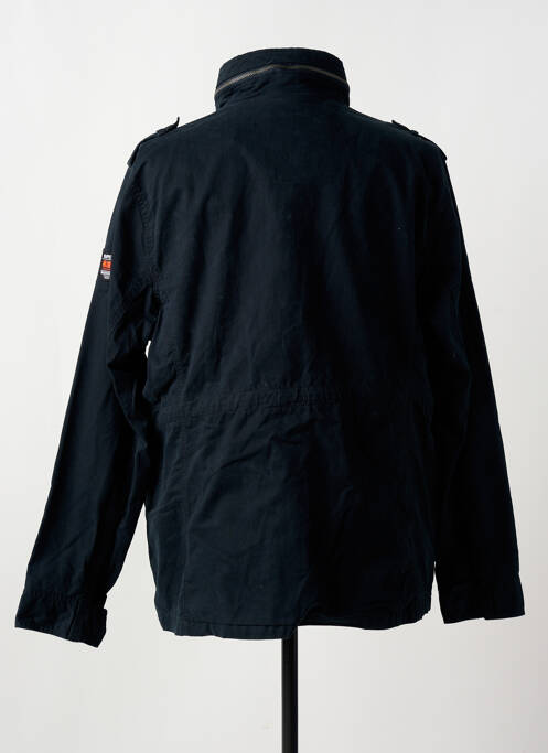 Parka bleu SUPERDRY pour homme