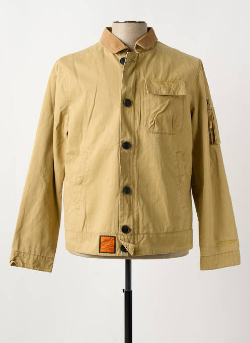 Veste casual beige BOMBERS pour homme
