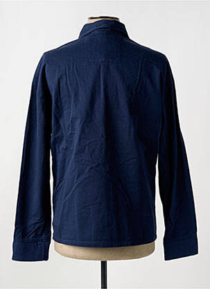 Veste casual col chemisier bleu TOMMY HILFIGER homme