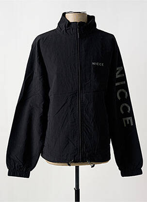 Veste casual coupe droite noir NICCE homme