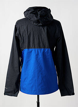 Coupe-vent poches a capuche bleu COLUMBIA homme