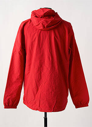 Coupe-vent poches a capuche rouge LYLE & SCOTT homme