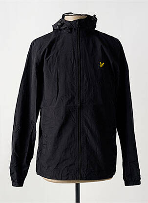 Coupe-vent poches a capuche noir LYLE & SCOTT homme