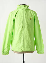 Coupe-vent poches a capuche vert LYLE & SCOTT homme