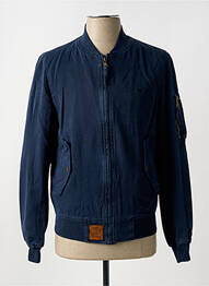 Blouson poches bleu BOMBERS homme