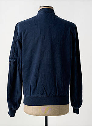 Blouson poches bleu BOMBERS homme