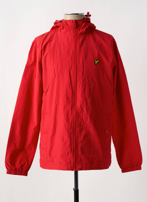 Coupe-vent rouge LYLE & SCOTT pour homme