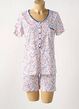 Pyjama tissage jersey bleu EGATEX femme