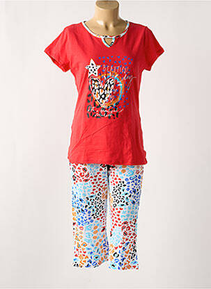 Pyjama rouge MASSANA pour femme