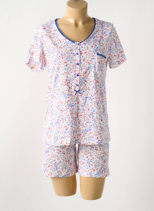 Pyjama tissage jersey bleu EGATEX femme