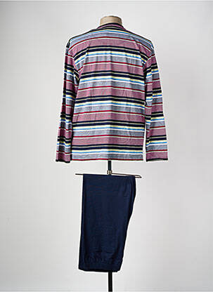 Pyjama col rond bleu GÖTZBURG homme