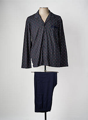 Pyjama coupe droite bleu GÖTZBURG homme