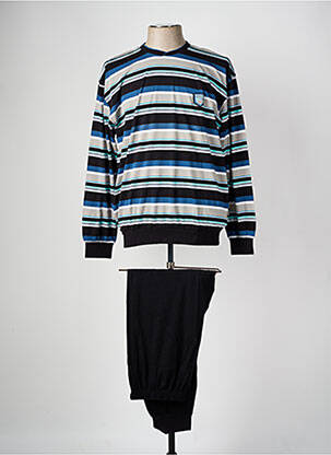 Pyjama col rond bleu CECEBA homme
