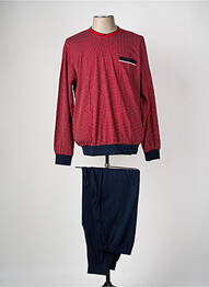 Pyjama col rond rouge GÖTZBURG homme