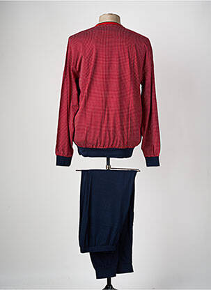 Pyjama col rond rouge GÖTZBURG homme