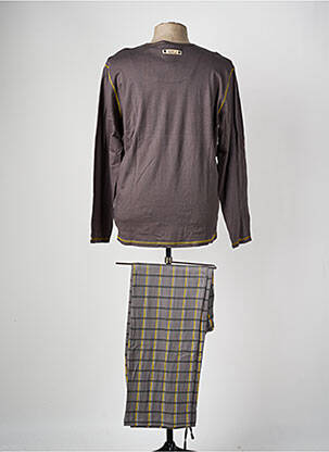 Pyjama col rond gris SOY homme