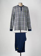 Pyjama bleu SOY pour homme seconde vue