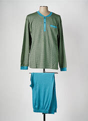 Pyjama vert JET pour homme seconde vue