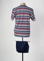 Pyjashort violet GÖTZBURG pour homme seconde vue