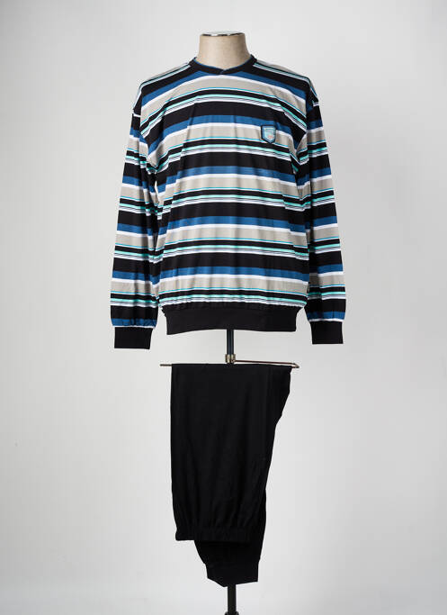 Pyjama col rond bleu CECEBA homme