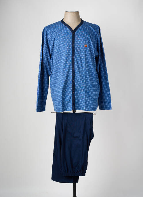 Pyjama bleu MASSANA pour homme