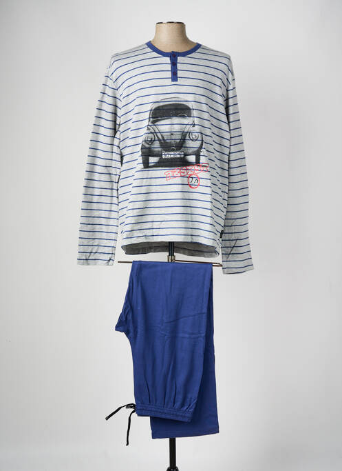 Pyjama bleu SOY pour homme