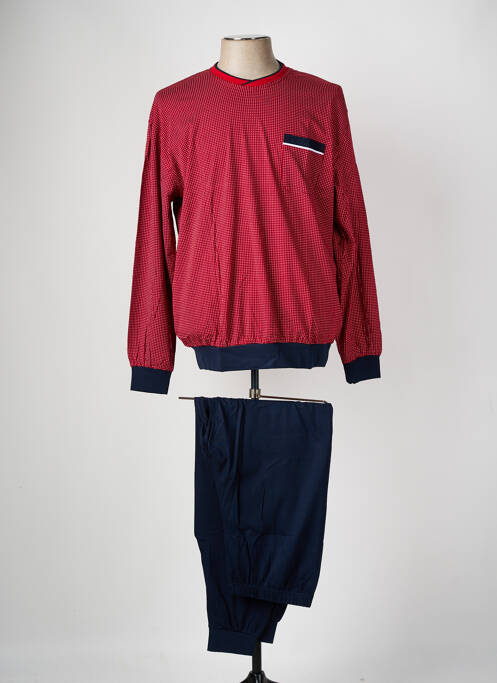 Pyjama rouge GÖTZBURG pour homme