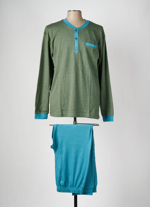 Pyjama vert JET pour homme